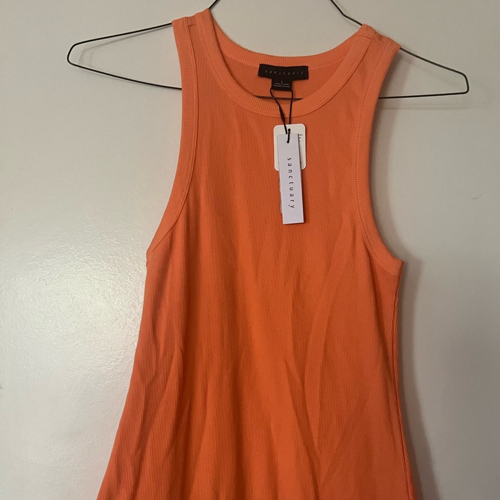 Sanctuary Orange Midi Dress